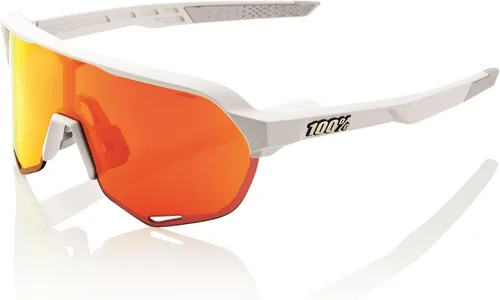 Vista 4 de 100% S2 Sport Performance Cycling Sunglasses Soft Tact Dos Tonos - Hiper Silver Mirror Lens