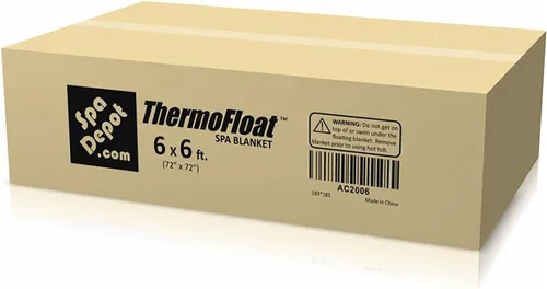 Vista 7 de Spa Depot Thermo-Float - Manta flotante para bañera de hidromasaje de 16 mil, 6 x 6 pies, para spa, calefacción solar aislante resistente