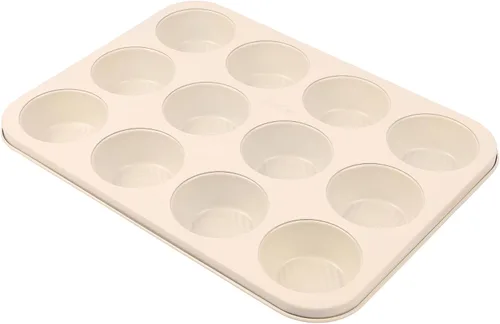 Vista 35 de David Burke Molde para hornear estriado de 9" - Molde para pasteles Bundt de acero al carbono - Bronce