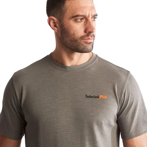 Vista 6 de Timberland PRO Camiseta de manga corta con estampado de molino de viento para hombre