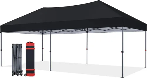 Vista 13 de COOSHADE - Tienda de campaña fácil de montar 8x8 pies (azul marino)