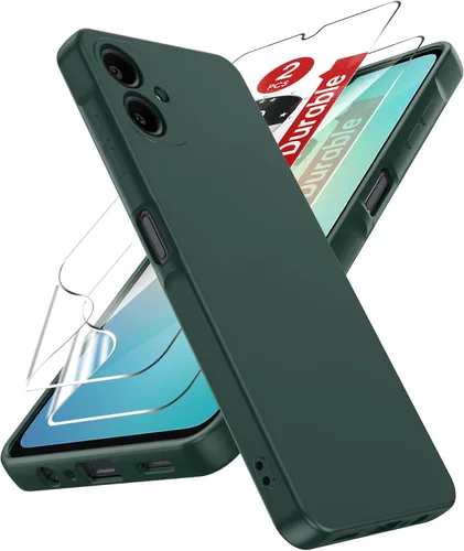 Vista 213 de LeYi Funda para Motorola Moto G Play 4G 2024: Funda para Moto G Play 4G 2024 con funda delgada y antiarañazos, silicona líquida a prueba de golpes
