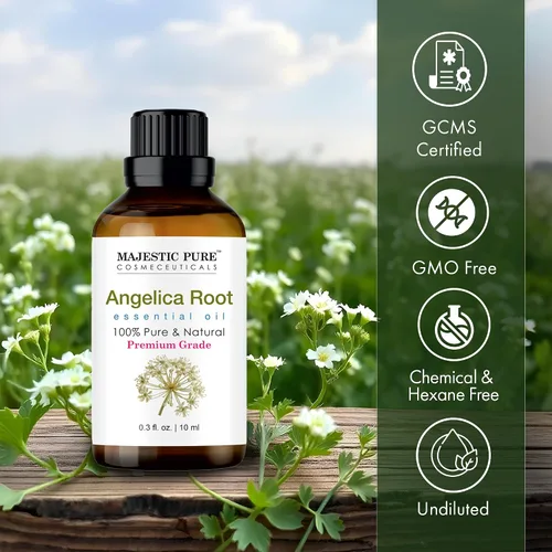 Vista 3 de Majestic Pure Aceite esencial con cuentagotas de vidrio, 100% puro y natural, aceites esenciales para difusor, aromaterapia, fabricación de jabón