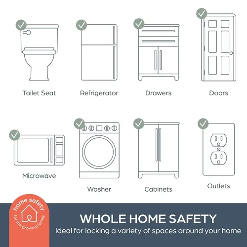 Vista 5 de Dreambaby Kit de seguridad para el hogar de 46 piezas
