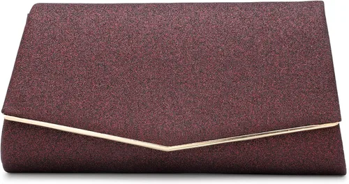Vista 4 de Bolsos de mano brillantes para mujer, bolso de noche para mujer, bolso de mano para mujer, bolso de mano para fiesta, graduación, boda