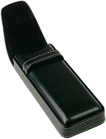 Vista 2 de M-world Funda para lentes de piel de caballero para hombre, elegante, inteligente