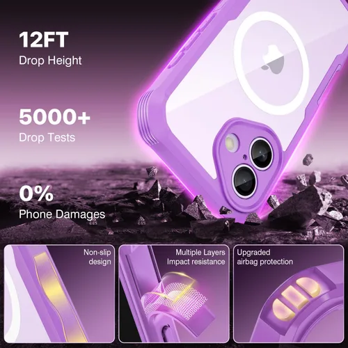 Vista 157 de CENHUFO Funda de privacidad para iPhone 11 Pro, funda de cuerpo completo con protector de pantalla de privacidad de vidrio templado 9H integrado