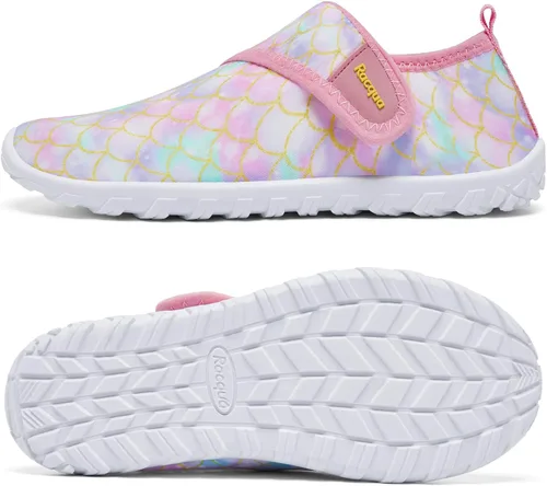 Vista 4 de Racqua Boy's Girl's Kids Water Shoes Quick Dry Swim Sport Pool Aqua Shoes(Little KidBig Kid)