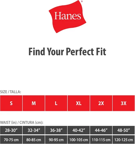 Vista 6 de Hanes Calzoncillos tipo bóxer para hombre, ropa interior de algodón suave y transpirable con cintura ComfortFlex, paquete múltiple