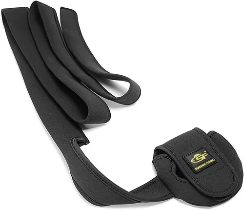 Vista 5 de SF Funda para caña de pescar, funda de caña de pescar, cubierta de caña de pescar, protector de caña de malla trenzada, guantes de caña de pescar