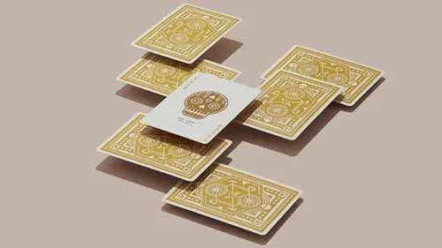 Vista 6 de MJM Juego de cartas DKNY (rueda amarilla) de Art of Play