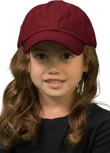 Vista 2 de Funky Junque Gorra de béisbol de algodón lavado de perfil bajo para niños