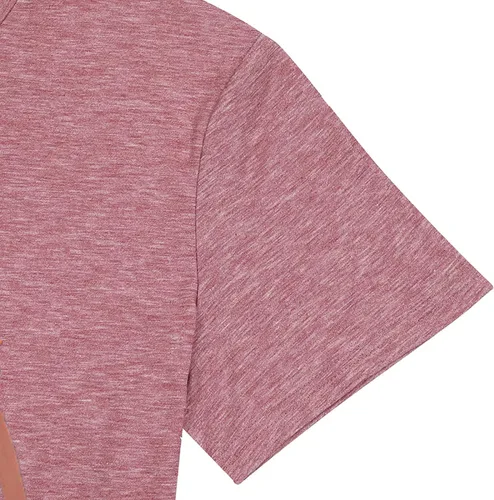 Vista 4 de Camiseta de manga corta con estampado de corazón para mujer, camiseta con estampado de corazón y estampado de corazón
