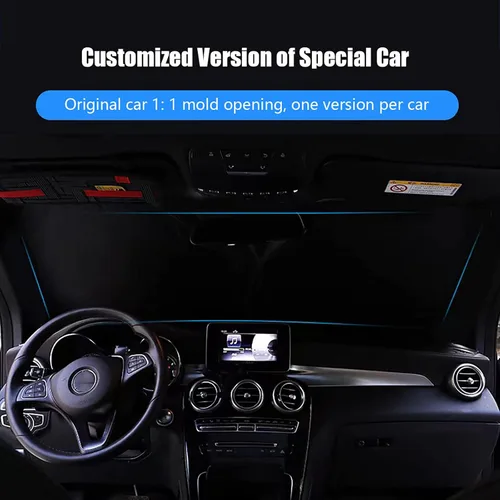 Vista 5 de Protector solar para Mazda CX-3 DK CX3 2014-2022 CX 3, protector solar de automóvil para parabrisas, parabrisas, accesorios de coche