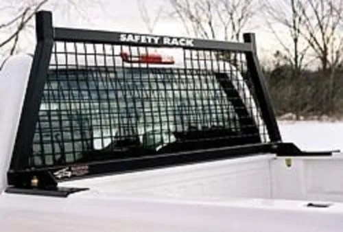 Vista 12 de RealTruck Backrack Marco de Estante Semi-Persianas + Kit de Hardware para uso con Caja de Herramientas de 21", Combo Sin Perforación, Negro