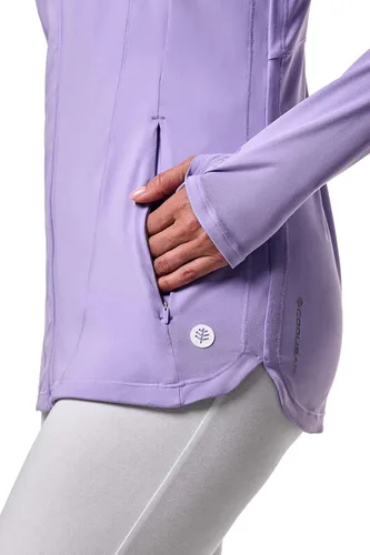 Vista 12 de Coolibar Chaqueta con cremallera completa para mujer - Protección solar UPF 50+ - Astir