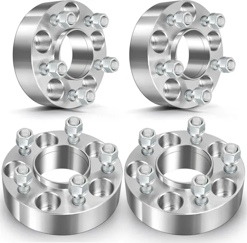 Vista 16 de ECCPP 2 espaciadores de rueda centrados de 5 lengüetas de 1.5 pulgadas de 5 x 4.5 a 0.197 x 0.177 in para 2002-2010 para Liberty 1980-2001 para 2pcs