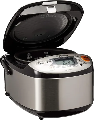 Vista 6 de Zojirushi EP-PFC20HA - Sartén eléctrica y calentador de arroz Micom NS-LGC05XB Zojirushi NS-LGC05XB