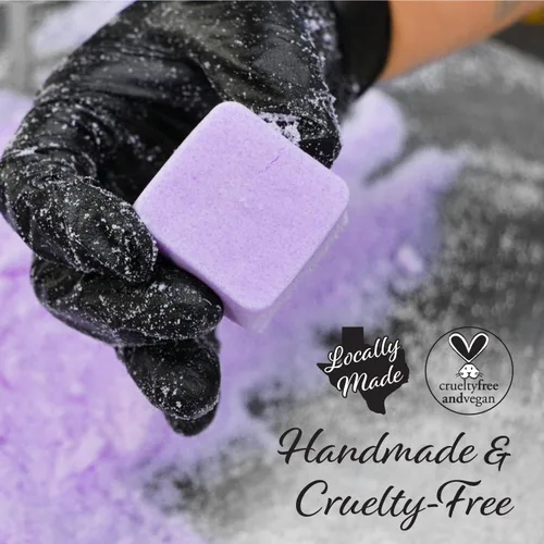Vista 6 de Enfusia Calendario de Adviento de bombas de baño de 25 días Bombas de baño de Navidad para niños – Regalo de vacaciones natural vegano sin