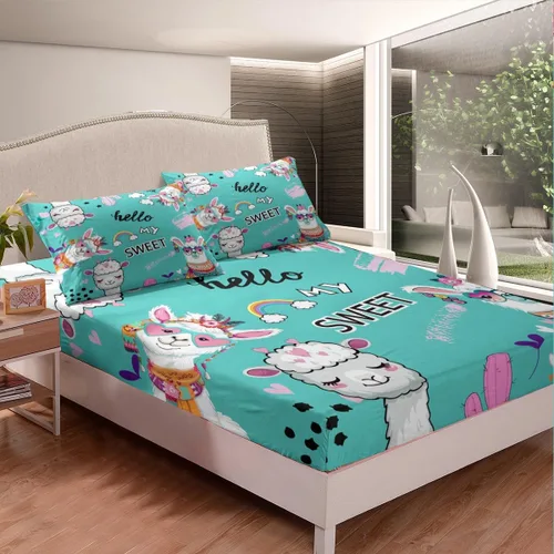 Vista 45 de Juego de ropa de cama con patrón de sushi tamaño twin, lindo juego de cama para niñas adolescentes, decoración de dormitorio, niños, estilo japonés