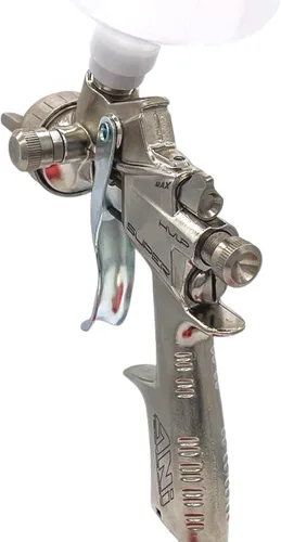 Vista 5 de ANI F1/N-Super/S HVLP Pistola de aire comprimido para automoción - Pistola pulverizadora de aire con boquilla de acero inoxidable, peso ligero