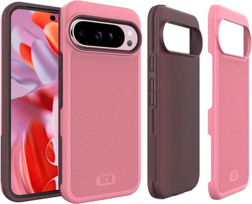 Vista 53 de TUDIA MergeGrip [Compatible con Magsafe] Funda para Google Pixel 7a 2023, [Probada contra caídas de grado militar] Borde elevado para protección