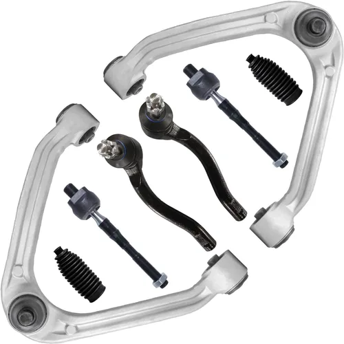 Vista 54 de Detroit Axle - Kit de brazos de control de extremo de 8 piezas para Toyota 2001-2003 Highlander 2002-2003 Camry Lexus ES300, 2 conjuntos de brazos