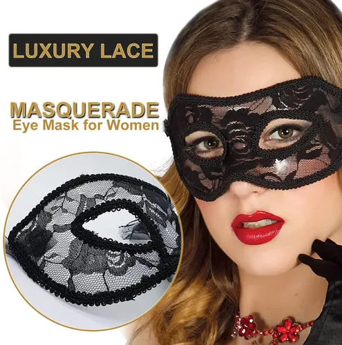Vista 5 de Máscara de mascarada para parejas y mujeres, hecha de diamante de imitación de metal veneciano para fiesta, noche y baile de graduación