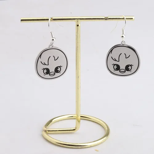 Vista 6 de OKEYCH Kpop Merchandise Kpop Fan Pendientes Kpop Music Lover Joyas para fanáticos (SK 06 pendientes)