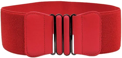 Vista 6 de VOCHIC Cinturón de vestir elástico ancho de talla grande para mujer, cintura elástica