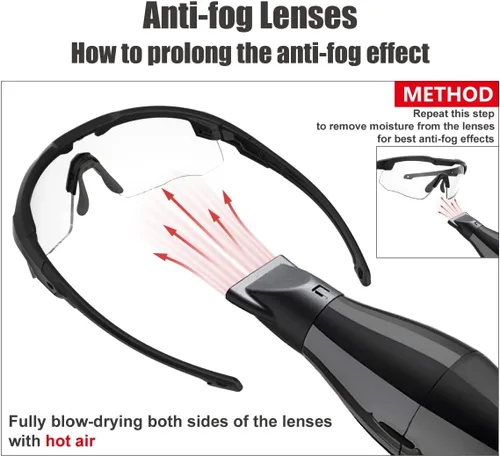 Vista 8 de Gafas de tiro tácticas balísticas ANSI Z87+UV400 gafas protectoras