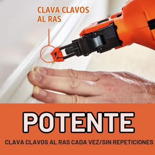 Vista 4 de Paslode 918100 clavadora inalámbrica de calibre 18, no necesita compresor
