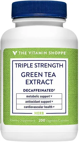 Vista 5 de The Vitamin Shoppe Extracto de té verde de triple fuerza 750mg