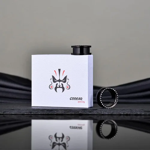 Vista 7 de COOEAR Tapones y túneles de acero inoxidable con rosca trasera, polea, boca, oreja, tamaño de expansión de 0.00 oz a 1 pulgada.