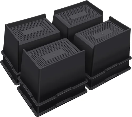 Vista 32 de ANNKUT Elevadores de cama de 2 pulgadas, resistentes, elevadores de sofá de gran tamaño, elevadores de muebles extra anchos para sofá, mesa