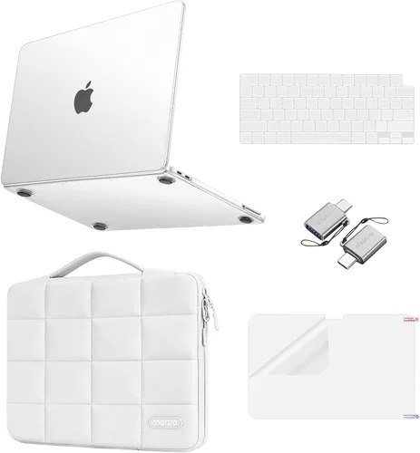 Vista 12 de MOSISO Funda compatible con MacBook Neo de 13 pulgadas versión 2026 A3404 Rubor