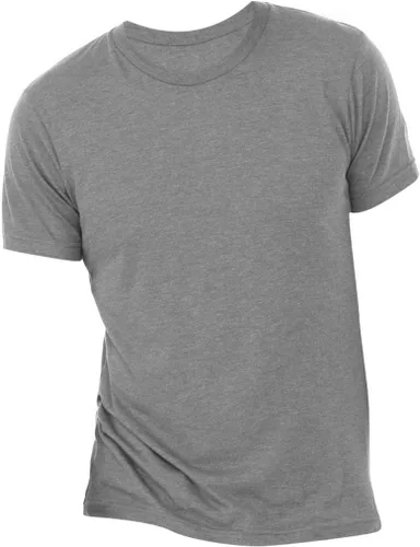 Vista 3 de BELLA+CANVAS Camiseta de cuello redondo para hombre Mezcla triple esmeralda