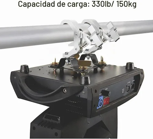 Vista 3 de Pro Truss Abrazaderas, paquete de 4 abrazaderas de iluminación de escenario de 1.57-2.36 pulgadas Heavy Duty 330lb, Fit Truss OD 40-60mm, Premium