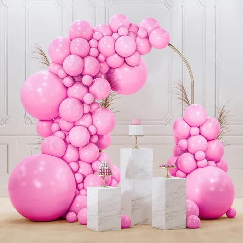 Vista 133 de PartyWoo - Globos de color albaricoque retro, 120 unidades de 5 pulgadas, de látex, para arco de globos, decoración de fiesta y de cumpleaños