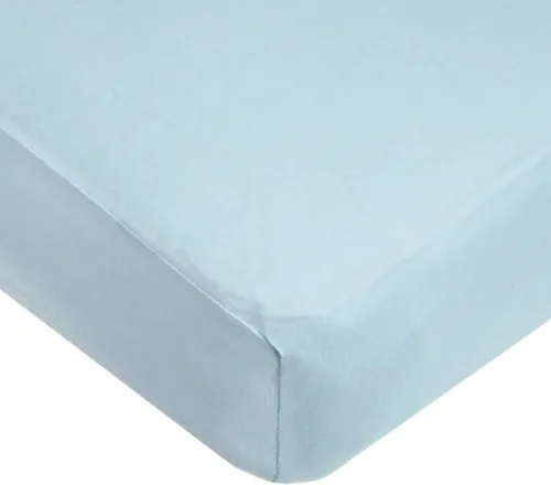 Vista 17 de American Baby Company - Paquete de cuna para bebé: cubre colchón protector, sábana a la medida y manta térmica., paquete de de 1, Ballenas turquesa