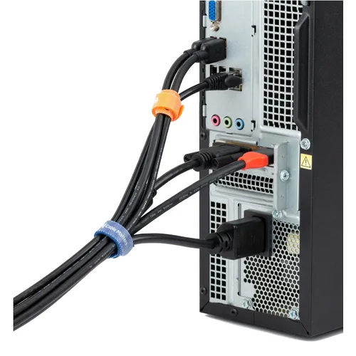 Vista 7 de Cable Matters 100 paquetes de bridas de 8.0 pulgadas con gancho y bucle, bridas de cable reutilizables con 42 libras de fuerza de tracción