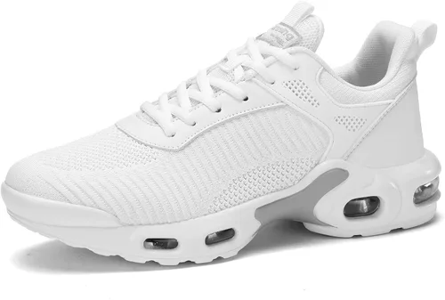 Vista 2 de Zapatillas deportivas de moda antideslizantes con cámara de aire para hombre, zapatos para correr, entrenamiento atlético, tenis y baloncesto