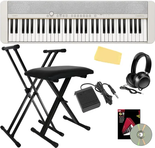 Vista 12 de Casio CT-S1 Casiotone Teclado digital portátil de 61 teclas - Negro