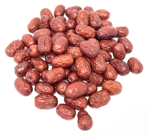 Vista 5 de Greenlike Dátiles rojos de JUJUBE secos naturales de 12 onzas para mejorar el sueño, aperitivos saludables, frutas secas, dulces y masticables