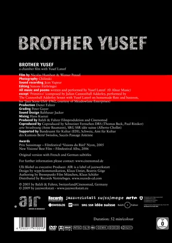Vista 3 de Brother Yusef Chamber Film With Yusef Lateef