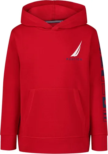 Vista 7 de Nautica Suéter estilo sudadera con capucha de forro polar para niño