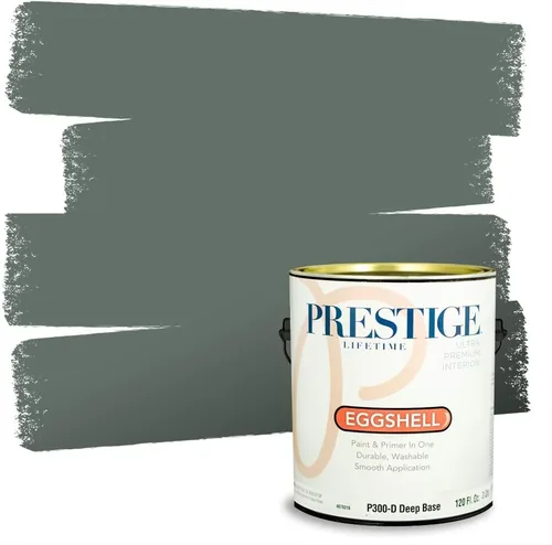 Vista 99 de Prestige Paints - 2 en 1, pintura base y pintura de exterior, E100-N-735BM