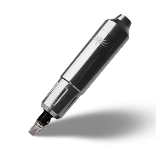 Vista 7 de DGT Blade Cartucho Rotativo Máquina de Tatuaje Pluma con Motor Japonés Sin Escobillas y Cable RCA (Negro (A))