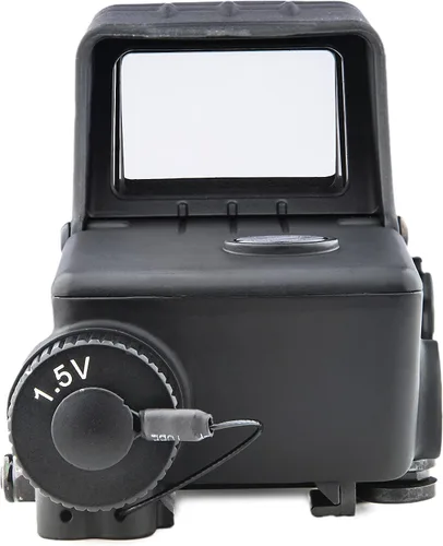 Vista 7 de MEPROLIGHT® MEPRO RDS PRO V2 Mil-Spec - Mira electro óptica de punto rojo, retícula de diana roja de 2.2 MOA, brillo de retícula de 16, Picatinny