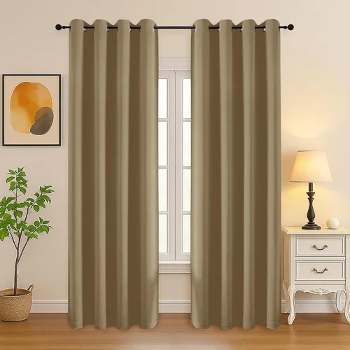 Vista 63 de Simplebrand Juego de 2 paneles de cenefa aguamarina para ventana de cocina de 14 pulgadas de largo, cortinas de oscurecimiento de habitación